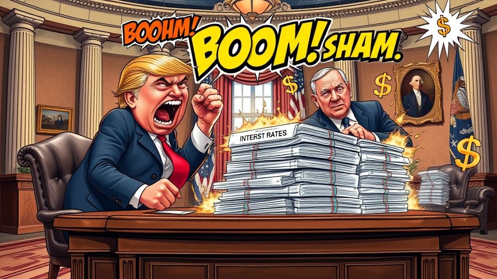 川普與FED主席的衝突